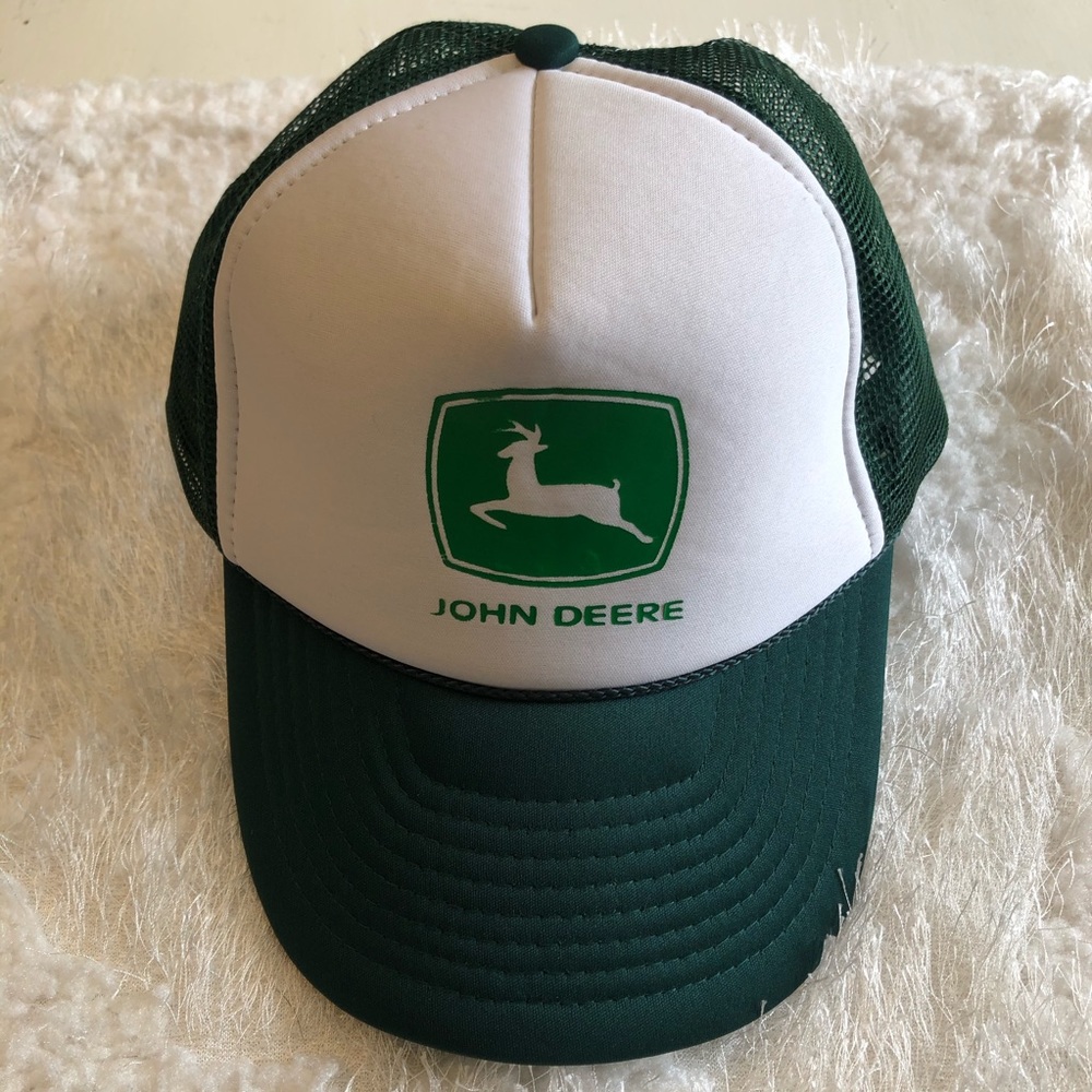 Vintage John Deere Cap Foam Mesh SnapBack Nissun